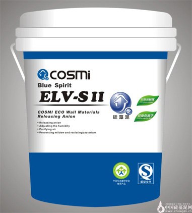 卡西米硅藻泥桶装硅藻泥—蓝精灵（ELV-SII）