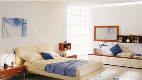 舒适素颜的设计绝对适合喜欢简约风格的你 硅藻泥卧室装修效果图
